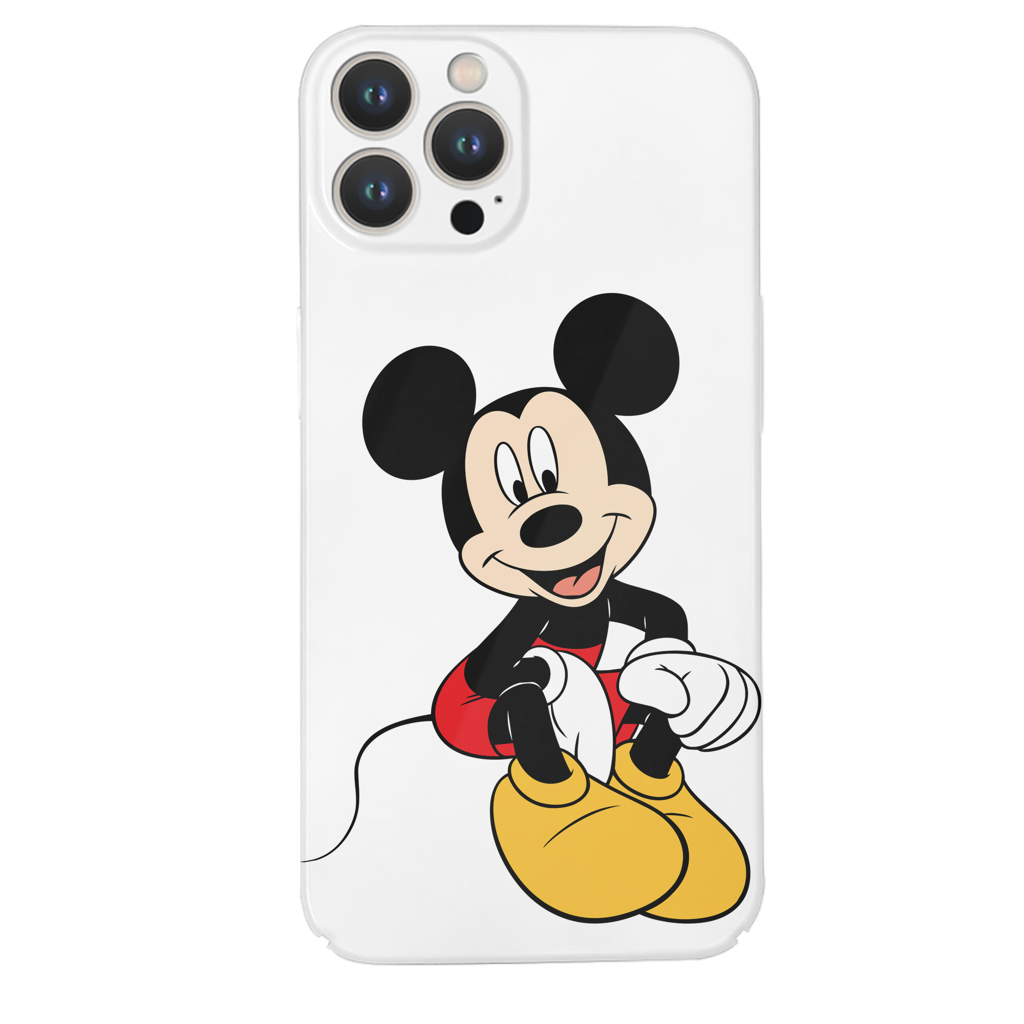 （画像用） ミッキーマウス Mickey Mouse 【iPhone 14シリーズ対応】ハードケース
